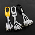 4 In 1 USB Cable With Keychain